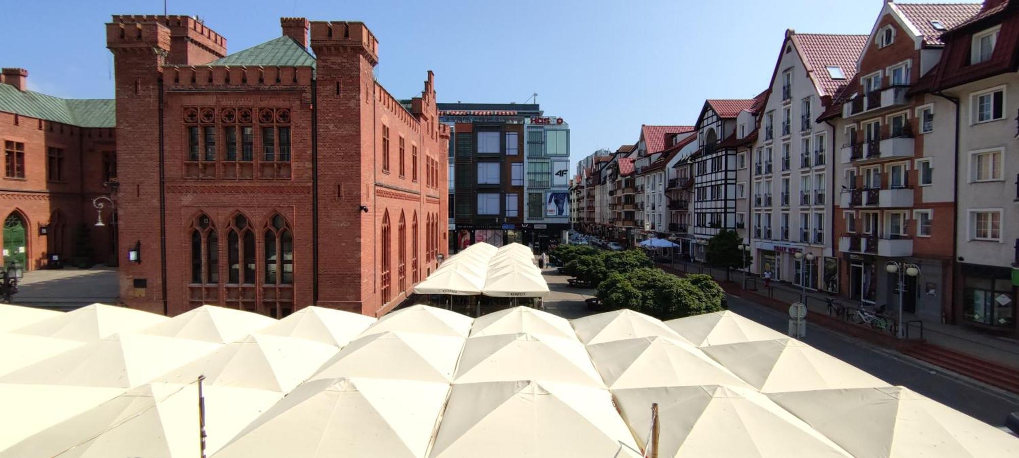 Apartament Hall Bliss - Premium Z Balkonem I Widokiem Na Ratusz