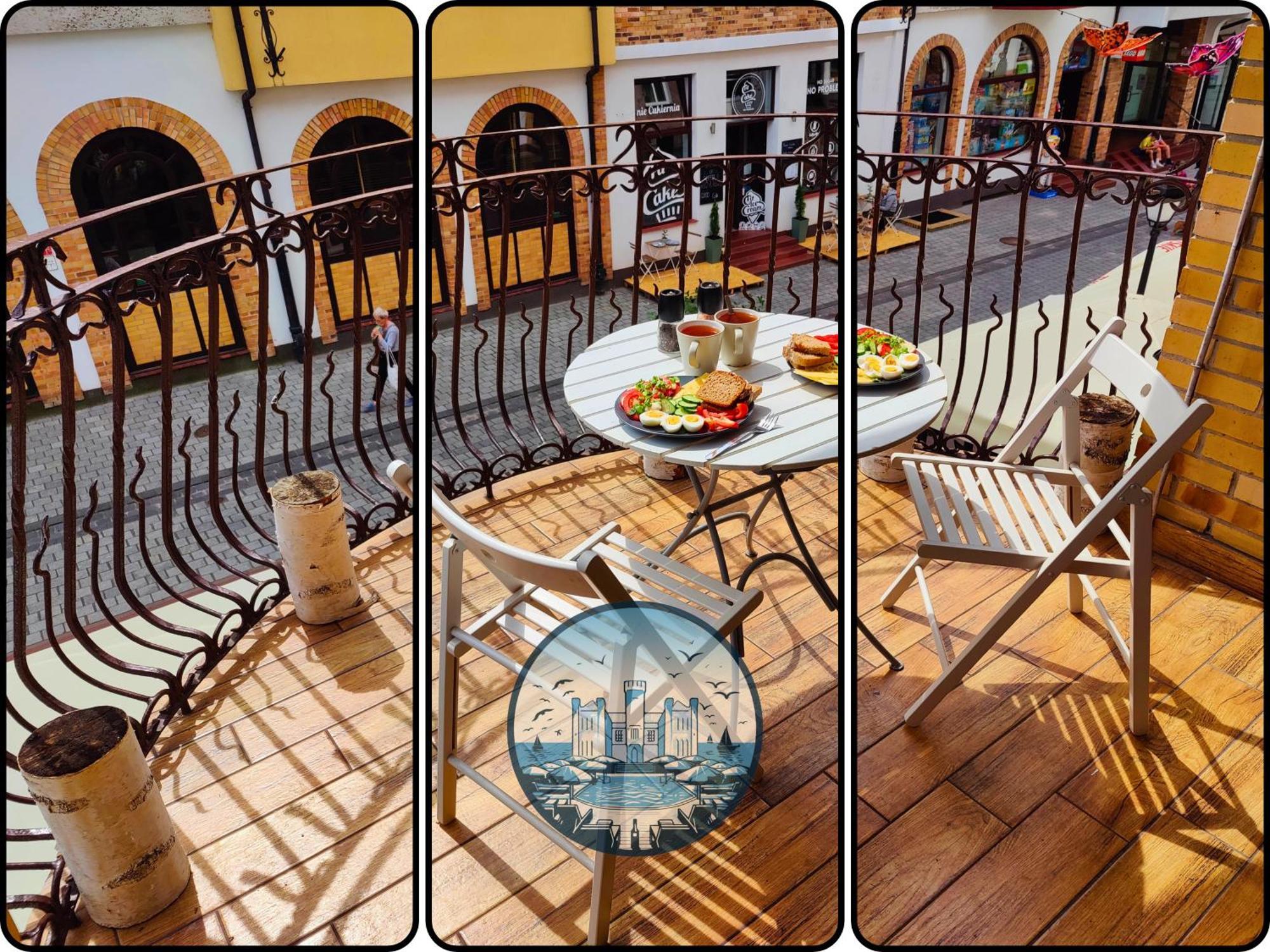 Hall Bliss - Premium Z Balkonem I Widokiem Na Ratusz Apartament Kołobrzeg